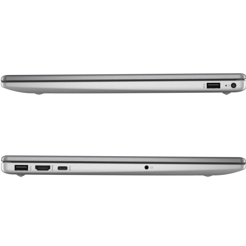 HP Ноутбук 255-G10 15.6" FHD AG, AMD A-7120U, 8GB, F512GB, UMA, DOS, сріблястий (9B9P7EA)
