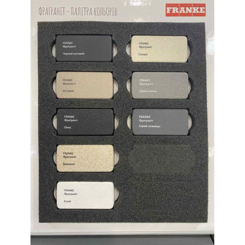 Franke Мойка кухонная Maris, фрагранит, прямоуг., без крыла, 410х510х200мм, чаша- 1, врезная, MRG 610-37 TL, черный матовый (114.0668.864)