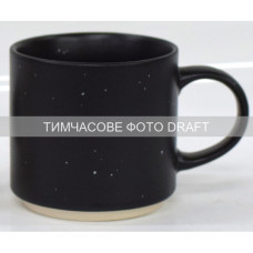 ARDESTO Mug Alcor, 420ml, ceramic, black (AR3475BK)