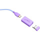 Cherry Xtrfy mouse M8 WIRELESS Frosty Purple (M8W-RGB-PURPLE)