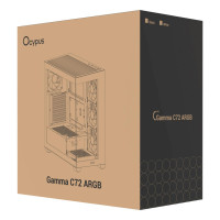 Корпус для ПК OCYPUS GAMMA C72 BK ARGB (GAMMA-C72-BKD400XX-GL)