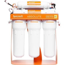 Ecosoft Фільтр зворотного осмосу Absolute з мінералізатором та помпою на станині, мембрана 75gpd DuPont, дренаж 1:1 (MO675MPSECO)