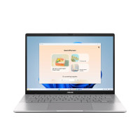 ASUS Ноутбук ASUS Vivobook S 14 S3407CA-LY023 14" WUXGA IPS, Intel Ultra 5 225H, 16GB, F512GB, UMA, NoOS, Сріблястий (90NB16J1-M008L0)