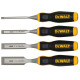 DeWALT DeWALT chisel, 6-13-18-25mm, case set 4pcs (DWHT0-16063)