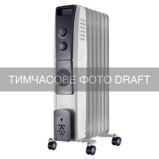 ARDESTO Масляный обогреватель ARDESTO OFH-07XF3 20м2, 1900Вт, встр. теп-тор 400 Вт, мех упр-ние, 7 секций, белый