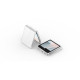 Samsung Смартфон Galaxy Flip 7 FE 5G (F761) 6.7"/3.4" 8/128ГБ, 1SIM, 4000мА•год, білий (SM-F761BZWGSEK)