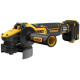 DeWALT Шліфмашина кутова акумуляторна DeWalt XR Li-lon 18B 125мм 3000-9000об/хв 1.85кг без АКБ та ЗП (DCG416VSN)