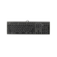 Клавіатура A4Tech FX60H USB Grey White backlit (4711421976343)