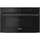 Whirlpool Microwave oven built-in, 31L, electronic control, 1000W, grill, display, Black (AMW6440FB)