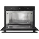 Whirlpool Microwave oven built-in, 31L, electronic control, 1000W, grill, display, Black (AMW6440FB)