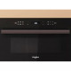 Whirlpool Microwave oven built-in, 31L, electronic control, 1000W, grill, display, Black (AMW6440FB)