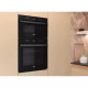 Whirlpool Microwave oven built-in, 31L, electronic control, 1000W, grill, display, Black (AMW6440FB)