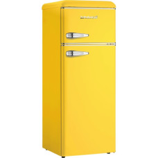 SNAIGE Холодильник Snaige з верхн. мороз., 147.5x56х63, холод.відд.-166л, мороз.відд.-46л, 2дв., A++, ST, retro, жовтий (FR24SM-PRDH0E)