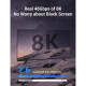Кабель мультимедийный HDMI M to HDMI M 1.0m 8K60Hz cotton braided blue Vention (ALGLF)
