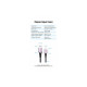 Дата кабель USB 2.0 AM to USB-C 1.5m 3A cotton braided aluminum purple Vention (CODVG)