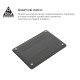 Чехол для ноутбука Armorstandart 13.6" MacBook Air M4/M3/M2 (A3240/A3113/A2681) Black Matte Shell (ARM80470)