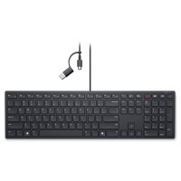 Dell Клавіатура Dell Pro Wired Collaboration Keyboard - KB525C - Ukrainian (580-BBTG)
