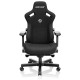 Кресло игровое Anda Seat Kaiser 3 Fabric Size L Black (AD12YDC-L-01-B-CF)