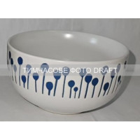 ARDESTO Салатник Piera, 600мл, кераміка, білий (AR3102)