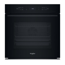 Whirlpool Духовой шкаф электрический, 73л, A+, дисплей, конвекция, пиролиз, телескопические направляющие, черный (WOI78PT1SBA)