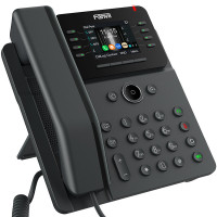 Fanvil IP phone V62W 2xGE LAN, BT5.4, VPN L2TP, Wi-Fi, 12 SIP lines, 21 DSS keys, SW Linux, PoE, 2.8  color display, black