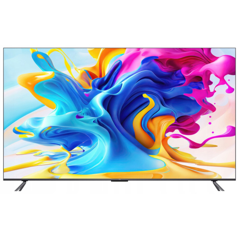 TCL TV 85  QLED 4K 60Hz Smart Google TV Black
