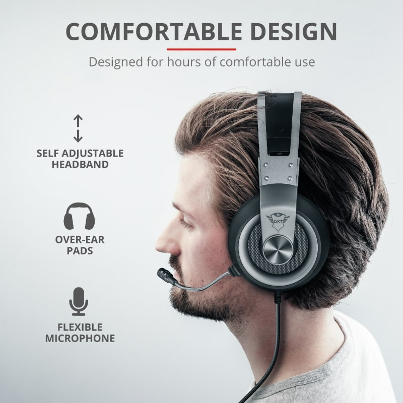 Trust GXT430 IRONN 3.5mm Grey