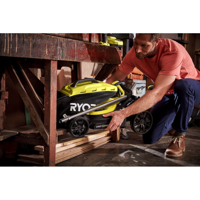 Ryobi Газонокосарка акумуляторна ONE+ OLM1833B 18В 33см 35л 25-65мм 8.1кг без АКБ та ЗП (5133004305)