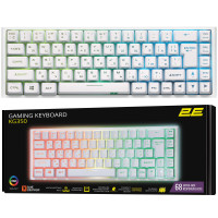 2E Gaming Клавиатура игровая KG350 RGB 68key USB White Ukr