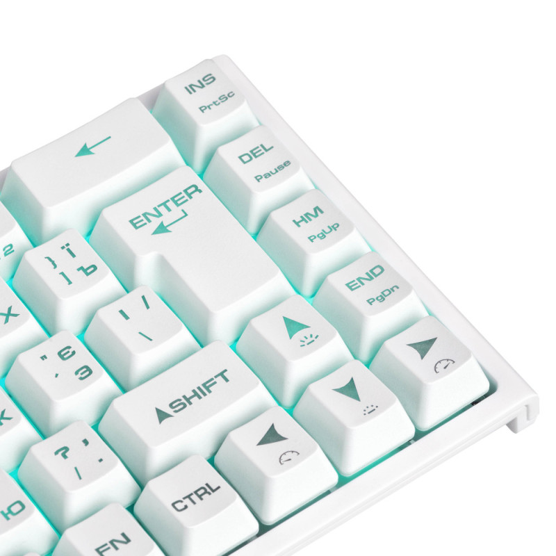 2E Gaming Keyboard KG350 RGB 68key USB White Ukr