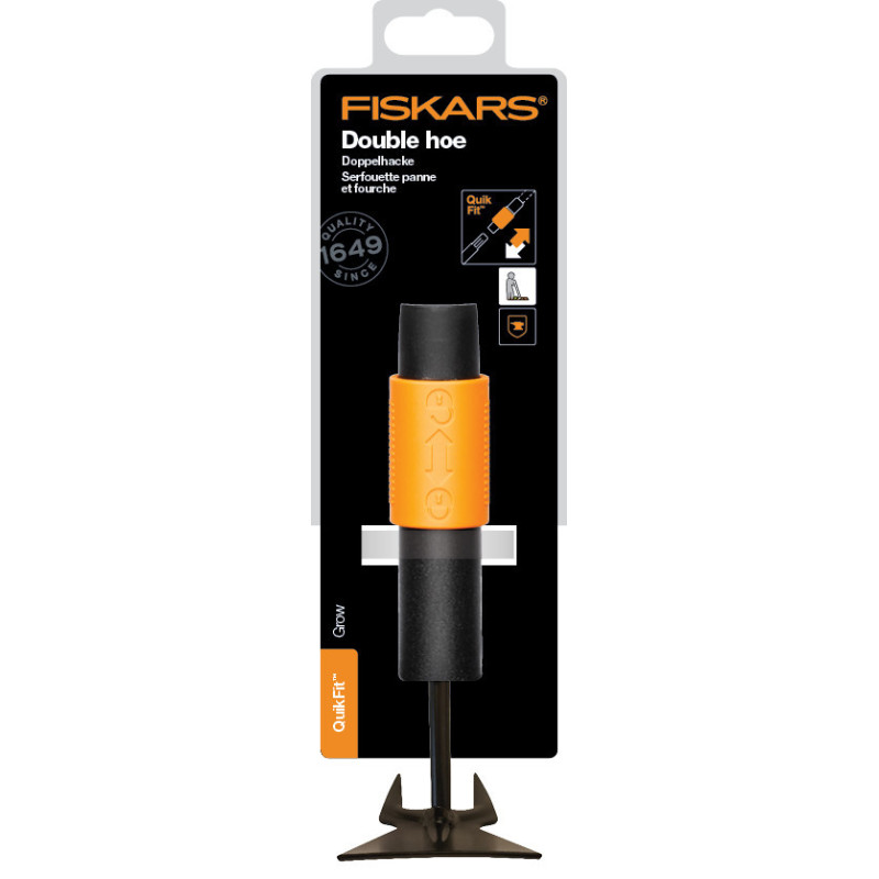 Fiskars QuikFit Double Hoe (1000735)