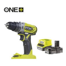 Ryobi Cordless impact screwdriver-drill ONE+ R18PD2-120B 18V 1x2Ah Charger 40Nm 400-1350rpm 1.03kg (5133006321)