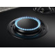 Electrolux Варочная поверхность газ на стекле, 90см, чугун, электр. управл., Hob2Hood, черный (KGG953753K)