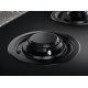 Electrolux Варочная поверхность газ на стекле, 90см, чугун, электр. управл., Hob2Hood, черный (KGG953753K)
