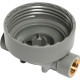 Ecosoft Фільтр магістральний 10" 2P РЕТ, підключення 1/2" латунь, без картриджа (FCPP2P0110/G118)