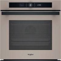 Whirlpool Духовой шкаф электрический, 73л, A+, дисплей, конвекция, телескопические направляющие, бежевый (WOI4S8CM1SEA)