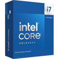 Intel ЦПУ Core i7-14700KF 20C/28T 3.4GHz 33Mb LGA1700 125W w/o graphics Box (BX8071514700KF)