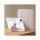 Чехол для планшета BeCover Ultra Slim Origami Transparent Apple iPad Pro 11" M4 2024 Pink (711691)