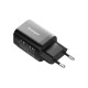 Зарядное устройство Essager 1xUSB + 1xUSB-C PD30W black (ECTPQS-ZTB01)