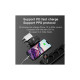 Зарядное устройство Essager 1xUSB + 1xUSB-C PD30W black (ECTPQS-ZTB01)