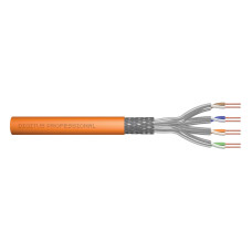 Digitus DIGITUS CAT 7 S-FTP installation cable, 1200 MHz Dca (EN 50575), AWG 23/1, 500 m drum, SX, orange (DK-1743-VH-5)
