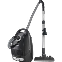 Gorenje Пилосос Gorenje мішковий, 800Вт, конт пил -3л, HEPA, телескоп трубка, чорний (VCE21ECBK)