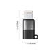 Переходник USB-C F to Lightning M charger-audio XoKo (AC-029)