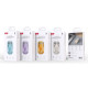 Мышка XO M12 Wireless Transparent/Pink (M12 Purple)