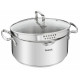 Tefal DUETTO+ saucepan, 1.5L, with lid, stainless steel, glass (G7194236)