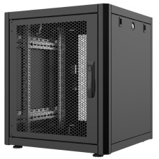 MIRSAN 20U W=600mm D=600mm Free Standing GT Network Cabinet (FRONT and REAR DOOR PERFORATED) (MR.GTN20U66DE.01_PRF63)