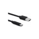 Дата кабель USB 2.0 AM to USB-C 3.0m 18W PVC black Choetech (AC0004-BK)