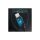 Дата кабель USB 2.0 AM to USB-C 3.0m 18W PVC black Choetech (AC0004-BK)