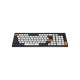 Клавиатура OfficePro SK985BO Bluetooth/Wireless UA Black/White (SK985BO)