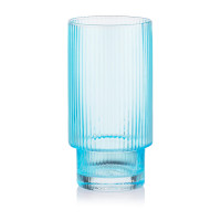 ARDESTO Long glasses set, 380ml, 2pcs, glass, blue (AR2638SBL)